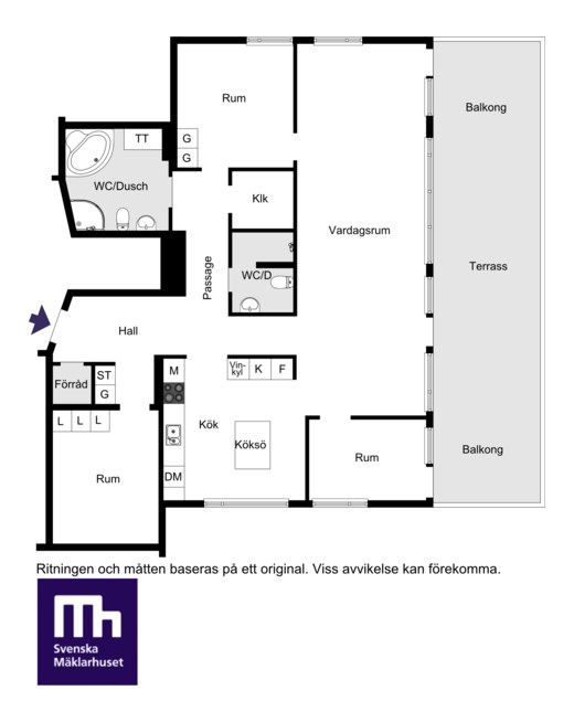 Signe Tillischgatan 12, vån 7 av 7