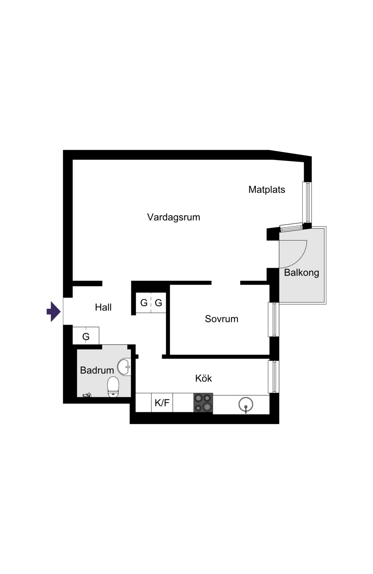 Mariagatan 6, 3 tr