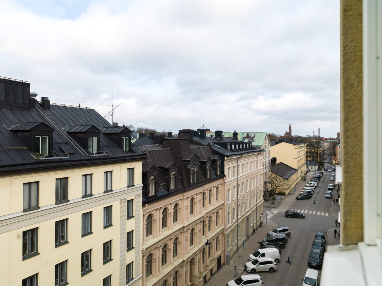 Utsikt från vardagsrum